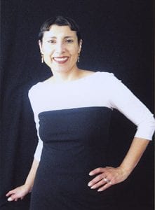 A portrait of Lisa Weinblatt.