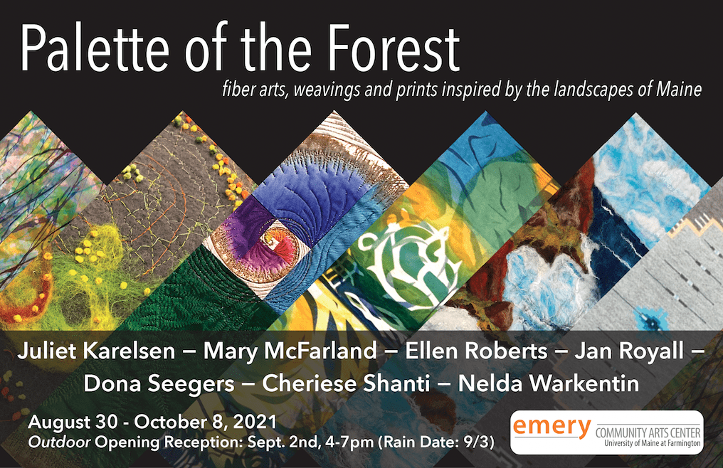 Exhibition Flyer for Palette of the Forest