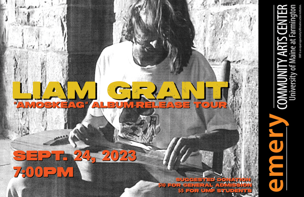 Liam Grant concert poster