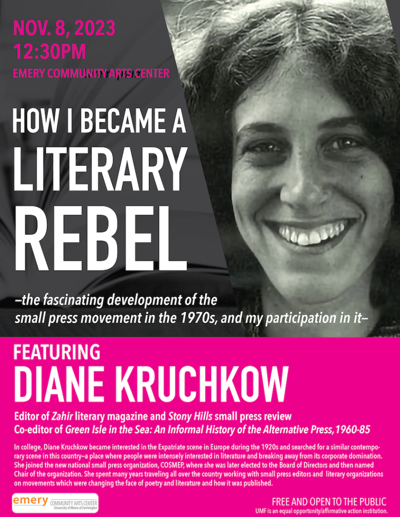 Diane Kruchkow poster
